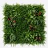 Seto artificial 3D panel 100x100 cm con plantas realistas Cerrum Promoción