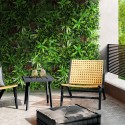 Seto artificial de 100x100 cm planta 3D realista para balcón y jardín Briux Venta