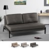 Sofá cama 2 plazas diseño moderno de tela salón Bellamy Oferta