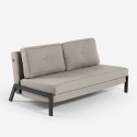 Sofá cama 2 plazas diseño moderno de tela salón Bellamy Modelo