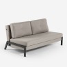 Sofá cama 2 plazas diseño moderno de tela salón Bellamy Modelo