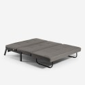 Sofá cama 2 plazas diseño moderno de tela salón Bellamy 
