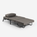 Sillón cama de tela plegable para salón o despacho Selene Catálogo