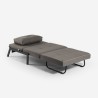 Sillón cama de tela plegable para salón o despacho Selene Catálogo