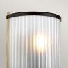 Lámpara de pared aplique estilo clásico vidrio esmerilado Corona Elección