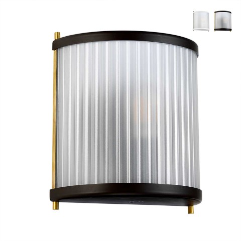Lámpara de pared aplique de estilo clásico con vidrio esmerilado Corona Promoción