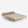 Sofá cama para el salón de 2 plazas estilo escandinavo de tela Elettra Compra