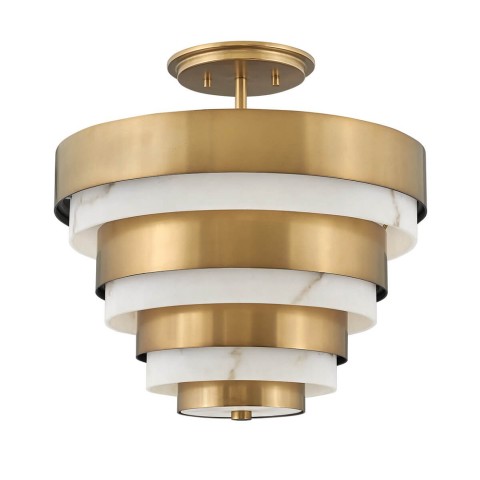 Plafoniera lámpara de techo diseño moderno blanco dorado Echelon Promoción
