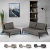 Conjunto de sillón plegable + sofá cama de dos plazas de tela Elysee Venta