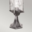 Lámpara de pie de exterior para dejardín farol de aluminio IP44 Wexford 3 Venta