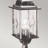 Lámpara de pie de exterior para dejardín farol de aluminio IP44 Wexford 3 Oferta