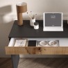 Escritorio moderno para oficina, ahorra espacio, con cajón 110x50x76cm Liam Características