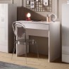 Escritorio compacto 78x50x76cm oficina habitación con cajón Kirk Oferta
