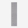 4 x paneles fonoabsorbentes decorativos de 240x60 cm efecto mármol blanco Kover-M Oferta