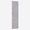 4 x paneles fonoabsorbentes decorativos de 240x60 cm efecto mármol blanco Kover-M Stock