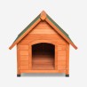 Caseta de exterior para perros de tamaño mediano grande de madera 96x112x102 cm Laika Oferta