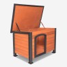 Caseta de exterior de madera 127x95x95 cm para perros de tamaño muy grande Nebbia Oferta