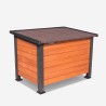 Caseta de exterior de madera 127x95x95 cm para perros de tamaño muy grande Nebbia Catálogo