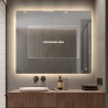 Espejo baño retroiluminado luces led rectangular 70x90cm Strokkur L Oferta