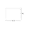 Espejo de baño moderno luces led retroiluminado 75x100cm Strokkur XL Descueto