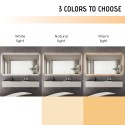 Espejo de baño moderno luces led retroiluminado 75x100cm Strokkur XL Rebajas