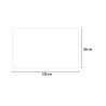 Espejo baño 130x80cm diseño retroiluminado luces led Strokkur XXL Descueto