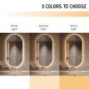 Espejo baño moderno retroiluminado ovalado 50x80cm luces led Konughs M Descueto