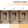 Espejo baño moderno retroiluminado ovalado 50x80cm luces led Konughs M Descueto