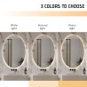 Espejo para baño ovalado 60x80cm con luces led retroiluminado Sodin L Rebajas