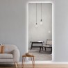 Espejo de pared rectangular con luz led retroiluminado 70x170 cm Opperishola Oferta