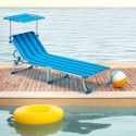 Tumbona plegable portátil de aluminio para playa y piscina California 