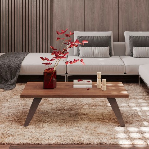 Mesa de salón de diseño moderno 140x80 cm para café sala de estar Calera Promoción
