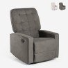 Sillón de relax balancín reclinable con rotación 360 reposapiés Anita Stock