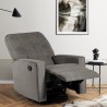 Sillón de relax balancín reclinable con rotación 360 reposapiés Anita Elección