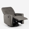 Sillón de relax balancín reclinable con rotación 360 reposapiés Anita Características