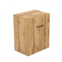 Escritorio de oficina compacto retráctil extensible madera de roble Estevo Oferta