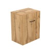 Escritorio de oficina compacto retráctil extensible madera de roble Estevo Oferta