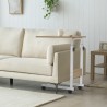 Mesa auxiliar para sofá o cama 40x60 cm altura ajustable 4 ruedas Endy 