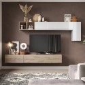 Mueble de pared colgante para TV de madera diseño moderno Infinity 41 Promoción