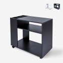 Mueble bajo de oficina y despacho con ruedas y estantes para documentos Wick Promoción