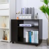 Mueble bajo de oficina y despacho con ruedas y estantes para documentos Wick Venta