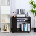 Mueble bajo de oficina y despacho con ruedas y estantes para documentos Wick Oferta