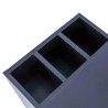 Mueble bajo de oficina y despacho con ruedas y estantes para documentos Wick Descueto
