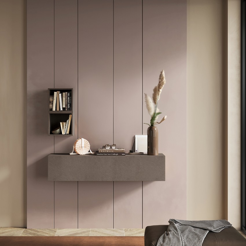 Mobile entrada ahorra espacio diseño suspendido en madera con puerta Infinity 57 Oferta