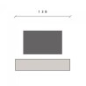 Mueble TV suspendido minimalista moderno de madera con puerta Infinity 54 Venta