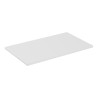 Mueble de baño suspendido 80x46 cm con lavabo sobre encimera color rosa y blanco Lili 80 Rebajas