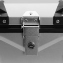 Maleta trasera de aluminio para moto de 46 litros universal Maverick M Características