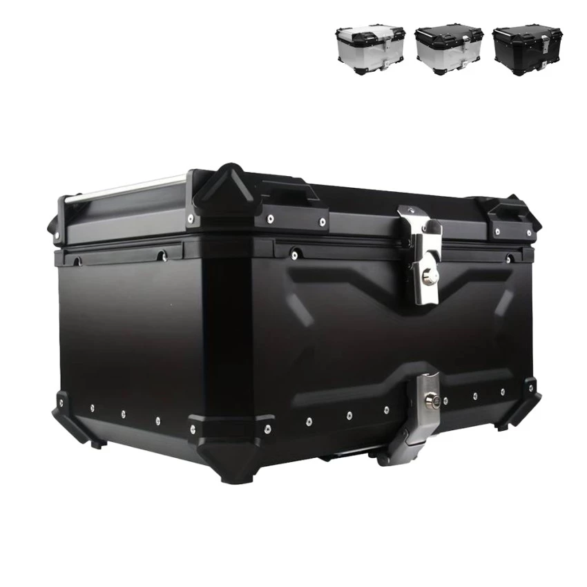 Baúl maleta para moto scooter universal de 65 litros para dos cascos Maverick XL Venta