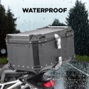 Baúl maleta para moto scooter universal de 65 litros para dos cascos Maverick XL Compra