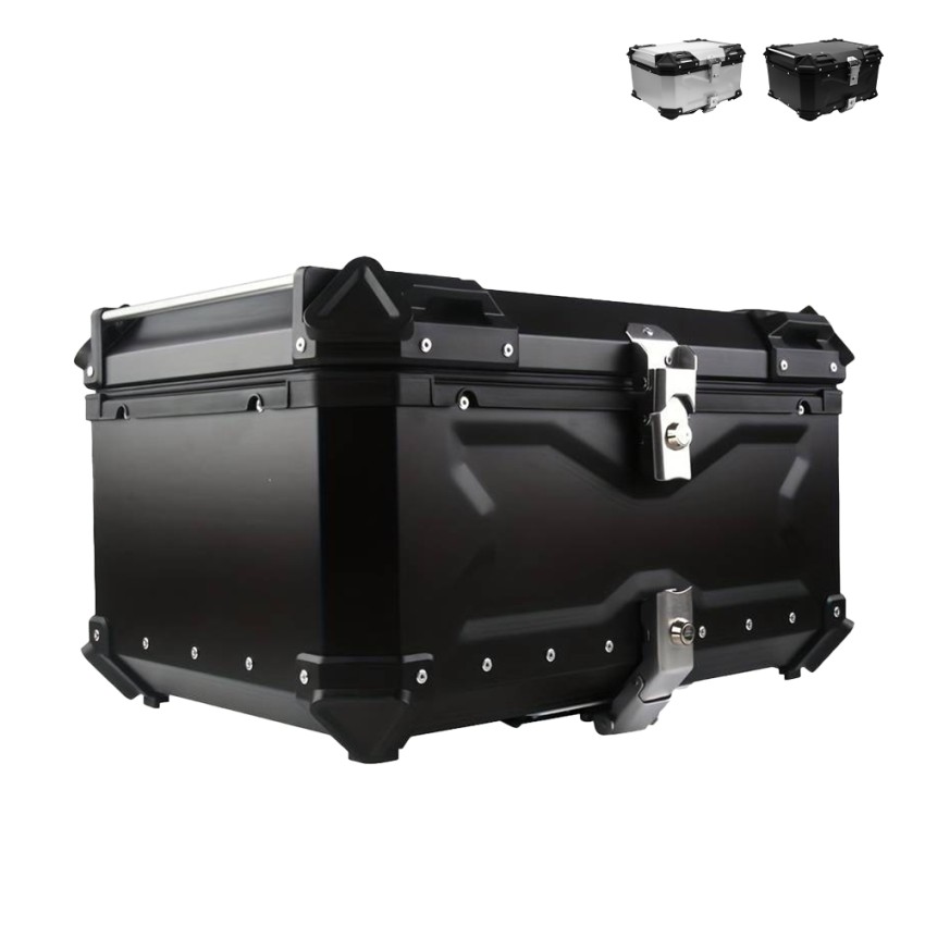 Maleta baúl para moto scooter de 80 litros universal para dos cascos Maverick XXL Promoción Maleta baúl para moto scooter de 80 litros universal para dos cascos Maverick XXL Promoción